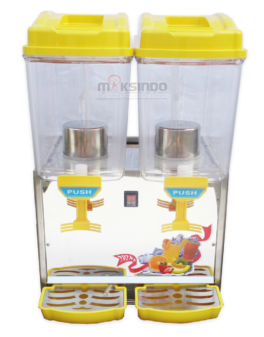 Mesin Juice Dispenser 2 Tabung (17 Liter) – DSP17x2