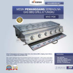 Pemanggang Serbaguna Full Stainless – Gas BBQ Grill 6 Tungku
