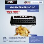 Mesin Vacuum Sealer VS02 Ardin (basah dan kering)