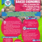 Training Usaha Bakso Ekonomis di Surabaya, 24 September 2016