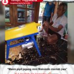 Penggilingan Jagung Pak Tumijo : Mesin Pemipil Jagung Mini dari Maksindo Memang Mantap