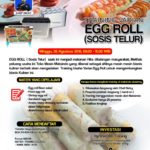 Training Usaha Varian Egg Roll ( Sosis Telur ), Minggu 26 Agustus 2018