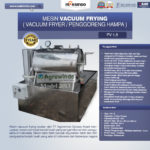 Mesin Vacuum Frying Kapasitas 1.5 kg