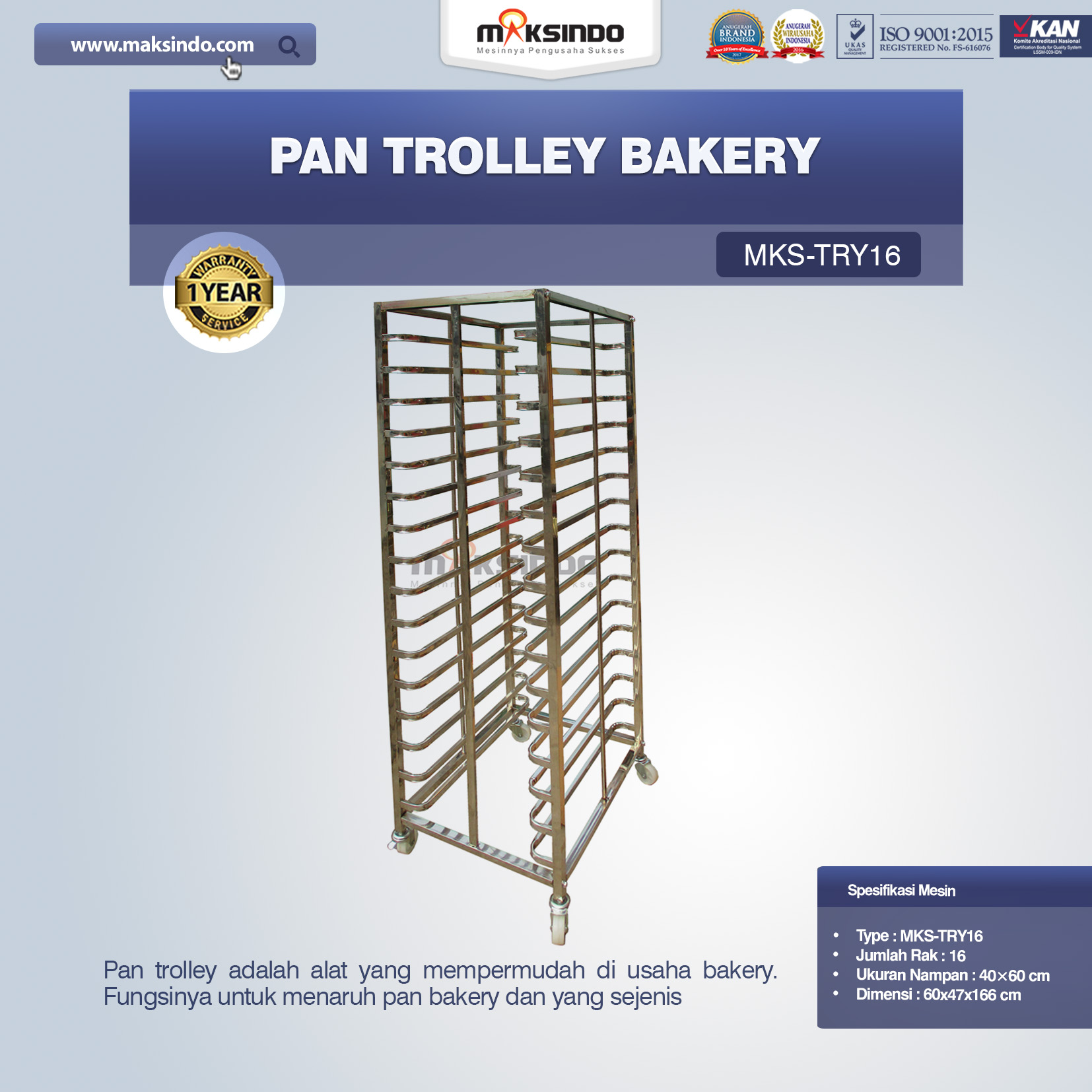 Pan Trolley Bakery (MKS-TRY16)